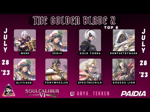 ✨THE GOLDEN BLADE XI | #soulcaliburvi  Tournament Top 8✨