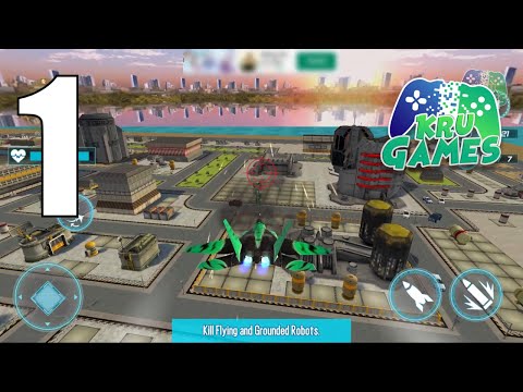 Mechanical Excavator Robot: Flying Transforme Gameplay Walkthrough #1 (Android, IOS)
