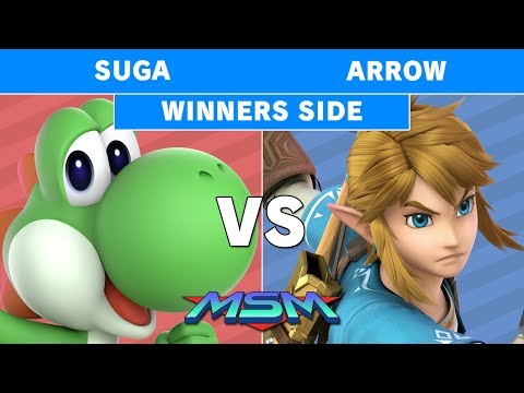 Smash Ultimate Tournament MSM 171 Suga (Yoshi) vs Arrow (Link) - Winners Pools