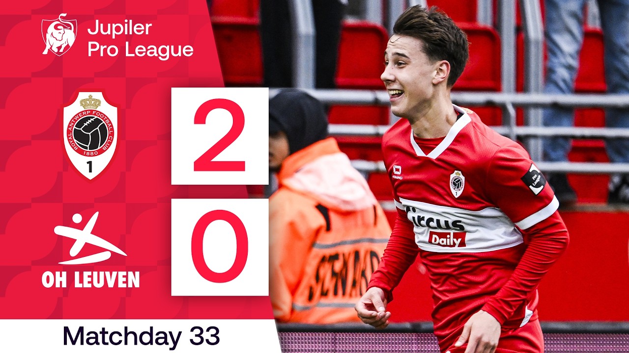 Royal Antwerp vs Oud Heverlee Leuven Highlights