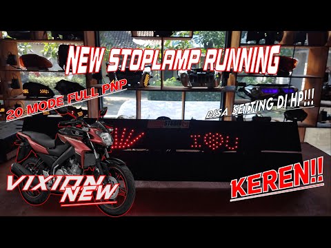 STOPLAMP RUNNING 20 MODE VIXION NEW
