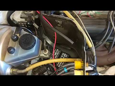 Mercedes-Benz SEC 500 AMG - wiring Haltech Elite 2000 computer part2