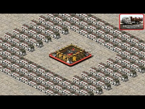 100 Demolition Trucks vs 1 Apocalypse - Red Alert 2