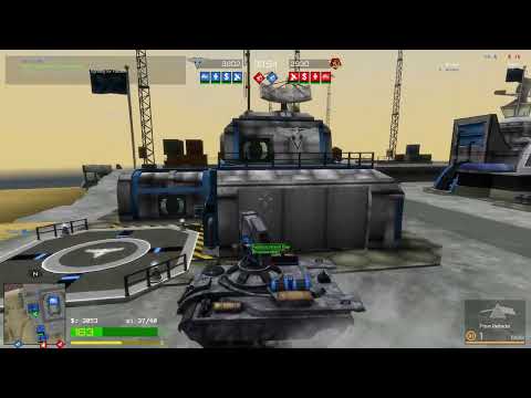 Red Alert 2: Apocalypse Rising - Allied Attack Dog/Prism Tank Gameplay