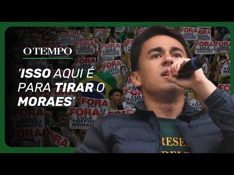Nikolas ataca Moraes e defende Flávio Bolsonaro para presidente