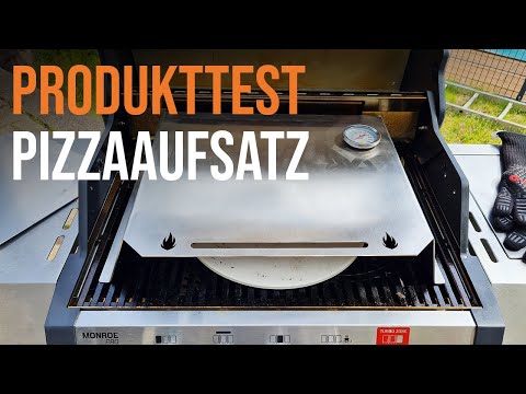 Test: Pizzaaufsatz aus Edelstahl für den Grill | Produkttest von Janina