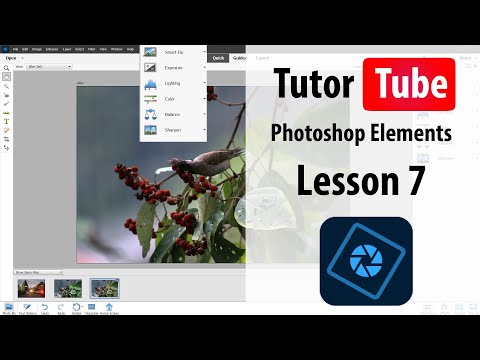Photoshop Elements Tutorial Lesson 1 Opening the Photo Editor from Welcome Screen