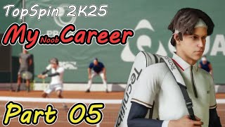 TOP SPIN 2K25　Mycareer Mode Part05
