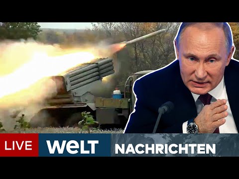 PUTINS KRIEG: Entscheidungsschlacht um Cherson - Terror-Angriffe gegen Ukrainer | WELT Nachtstream