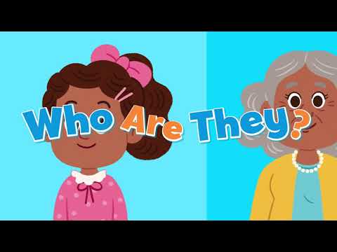 Let's Smile 1 Unit 11 Chant - Who Are They?