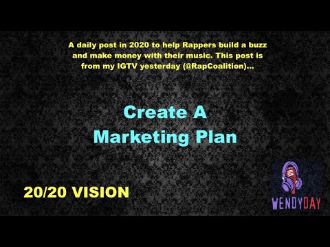 Create A Marketing Plan :: 20/20 Vision