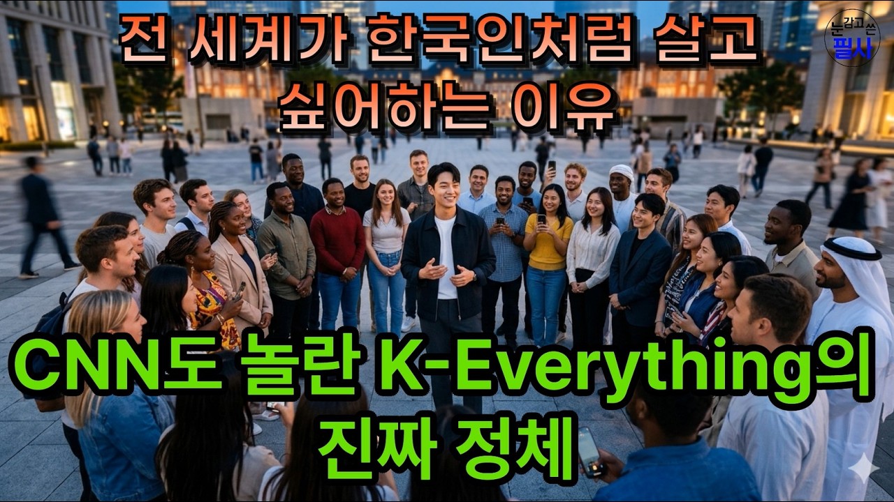 CNN도 놀란 K-Everything의 진짜  #한국인 #K문화 눈치 #정 #빨리빨리 #회복탄력성 #글로벌트렌드 #옥스퍼드사전 #한국인특징