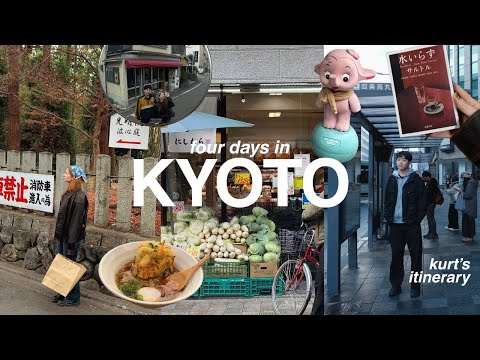 4 days in kyoto | husband's food tour, moss temples & 24 hours in osaka