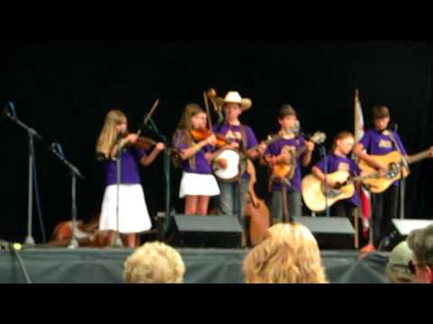Maddie Smith and Amanda C - CBA FDF 2012 - Kids on Bluegrass