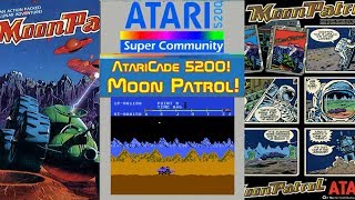 AtariCade 5200! Moon Patrol!