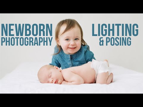 Newborn Photography Lighting & Posing Tips
