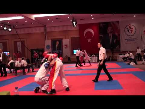 WAKO Kickboxing - WC 2013 - LCV -84kg Szabo(HUN) - Stefan Hoppe(GER)
