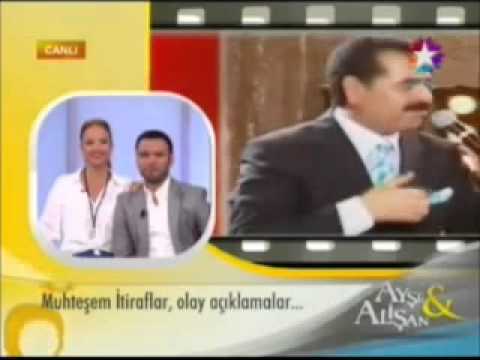 Ibrahim Tatlises ile yüz yillarin reportaji Ayse Ve Alisan Programindan PART 3  2012