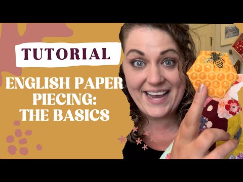What the HECK is English Paper Piecing?! #quilting #handsewing
