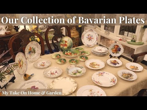 My Bavarian China Plate Collection!! // Schumann Dresden, Heinrich & Co, Winterling Schwarzenbach