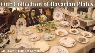 My Bavarian China Plate Collection!! // Schumann Dresden, Heinrich & Co, Winterling Schwarzenbach
