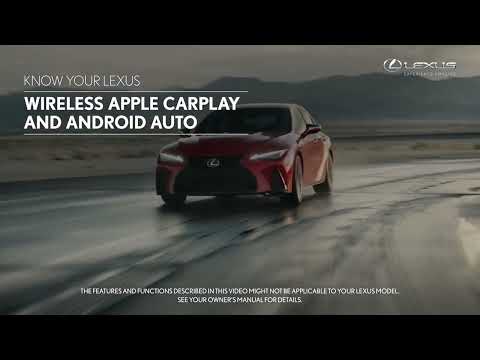 Know Your Lexus | Wireless Apple CarPlay and Android Auto