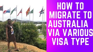 How to migrate to Australia/ Visa type required for relocation