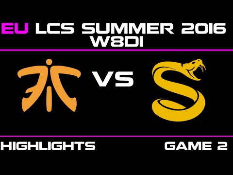 FNC vs SPY Game 2 highlights W8D1 EU LCS 2016 Fnatic vs Splyce   SPY vs FNC   LCS LOL