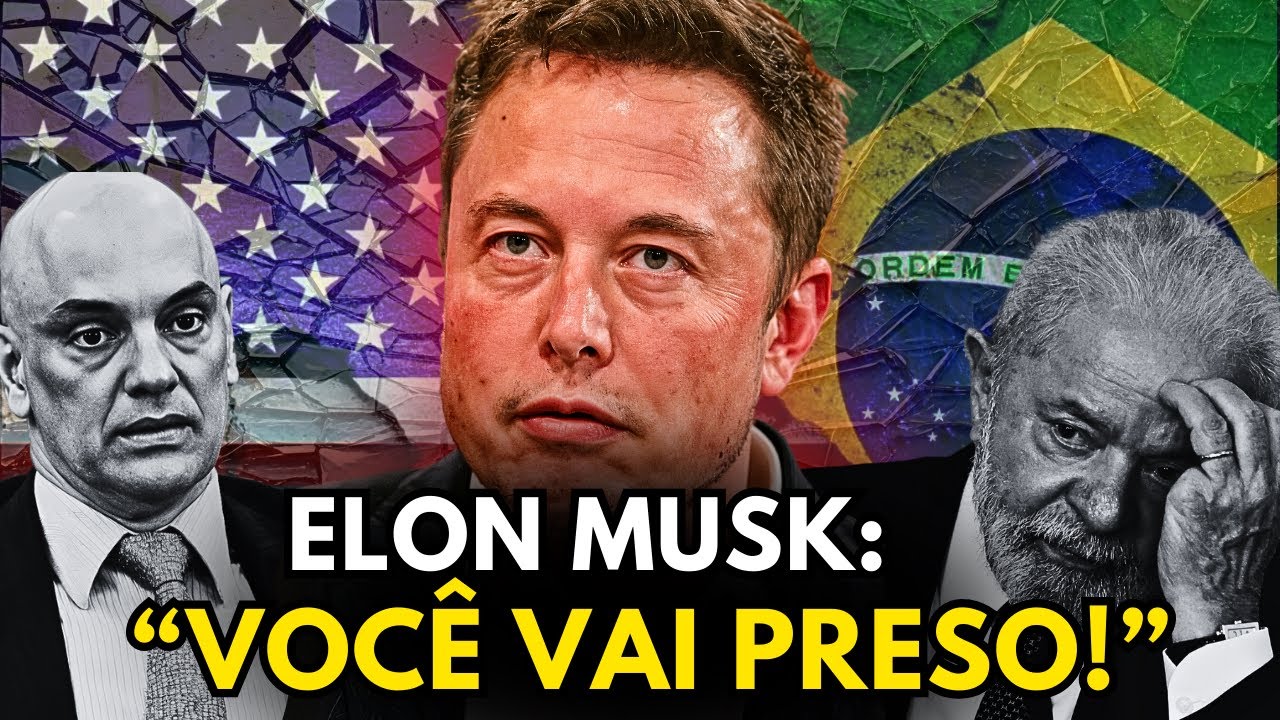 A promessa de Elon Musk contra Alexandre de Moares que pode destruir o Brasil