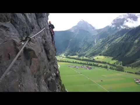 Reinhard Schiestl Klettersteig Ötztal Längenfeld