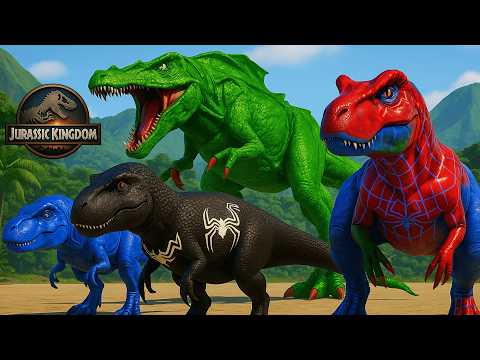 Ultimasaurus  Vs Tyrannosaurus Rex, Monster Spinosaurus Jurassic World Dinosaurs Fight