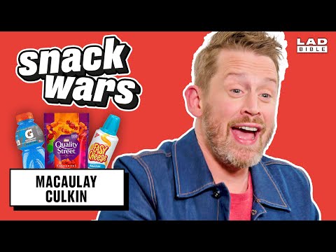 Macaulay Culkin Tries British Food For The First Time | Snack Wars