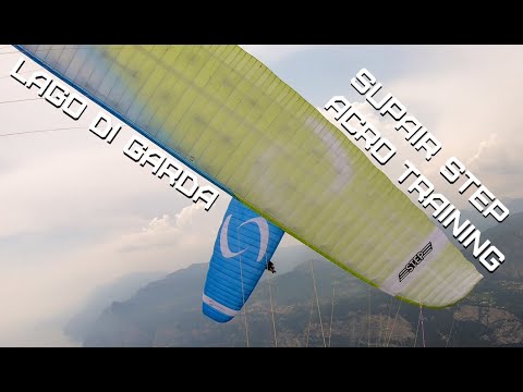 Supair STEP - Acro Paragliding at Garda Lake