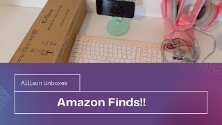 UNBOXING Amazon Finds Pt.1| By Allison