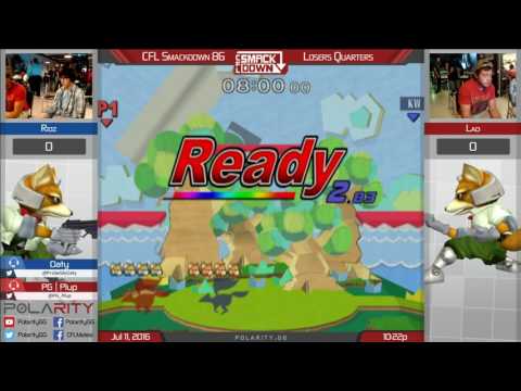 CFL Smackdown 86 - Ridz (Fox) vs Lad (Red) - SSBM Losers Quarters