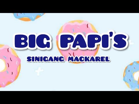 big papi's sinigang na mackarel 👌