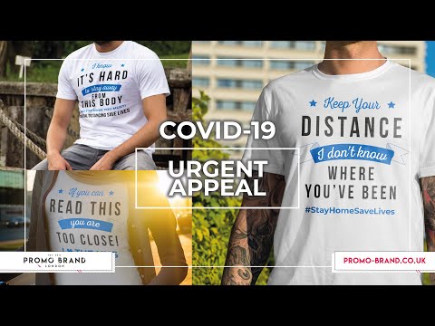 PromoBrand | Covid-19 Slogan T-Shirts - 50% Goes to Covid-19 Appeal