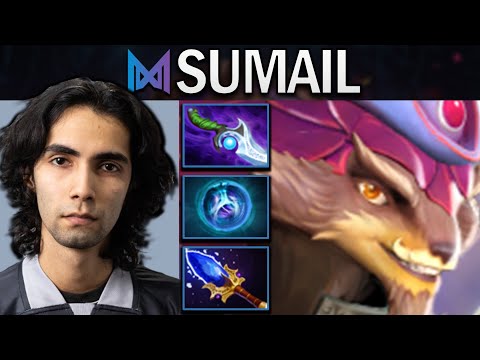 Pangolier Dota 2 Gameplay Sumail with 23 Kills - Aghanims
