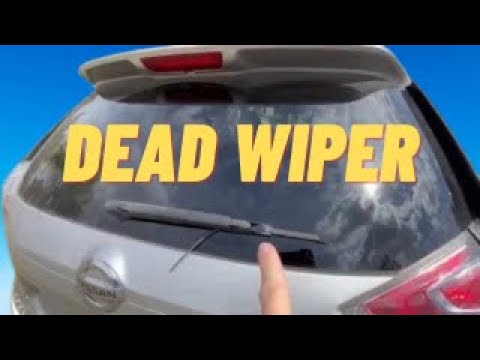 Nissan Rogue Rear Windshield Wiper Replacement