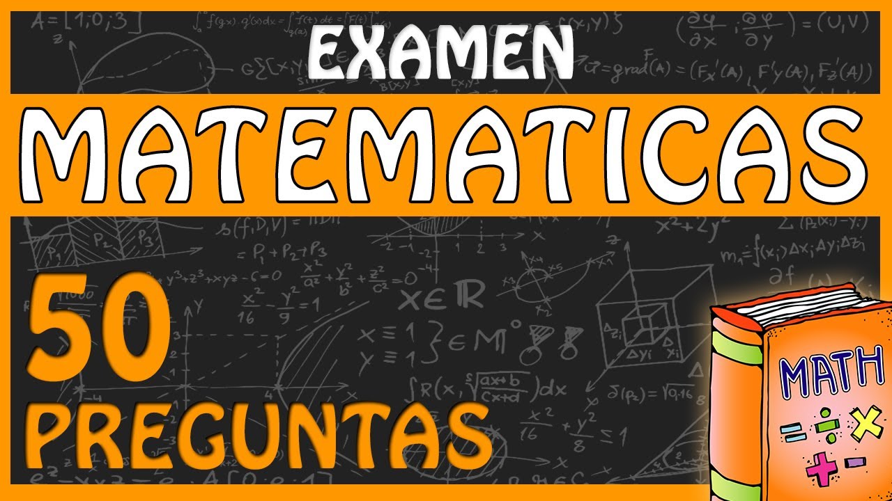 ☑️​ EXAMEN DE MATEMÁTICAS - ¿Qué tanto sabes 🤯🧠​​🎓 | Test de matemática | Mundo de trivias