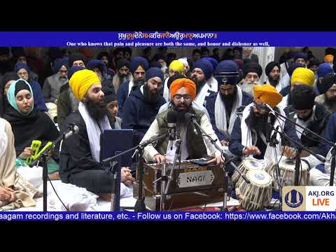 075 Toronto Dec. 2017 - Friday PM - Bhai Sarabpreet Singh Jee Montreal