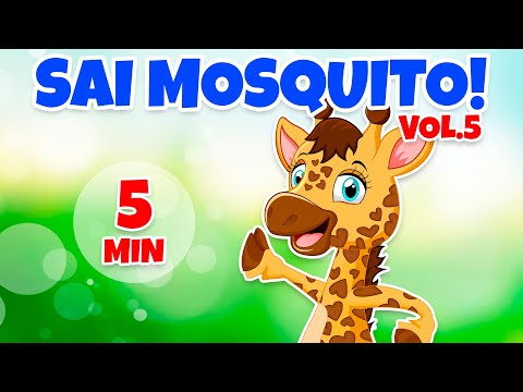 Sai Mosquito! (Desenho Infantil) Vol. 5 - Giramille 5 min | Desenho Animado Musical
