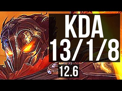 VIKTOR vs KAI'SA (MID) | Rank 3 Viktor, 13/1/8, Legendary, Rank 21 | KR Challenger | 12.6