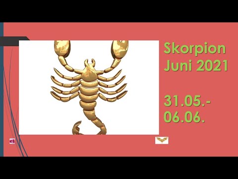 Taroskop Skorpion 31.05.-06.06.2021 Herausforderungen und Unterstützung