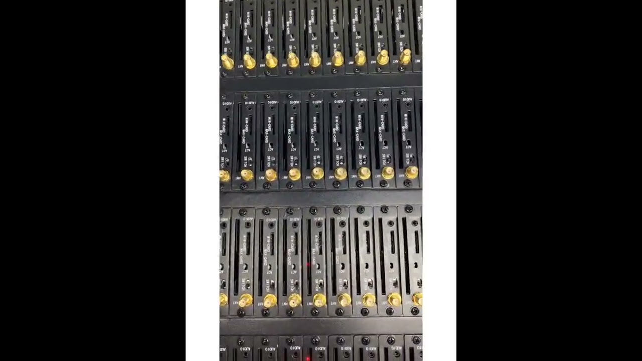 4G LTE Multi Sim Bulk SMS Gsm Modem 256 Sim 64 Port Changeable IMEI Voip Gateway SK64-256