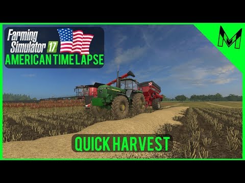 FS17 American Timelapse #11 Harvesting Milo! (Mills County Time Lapse)