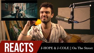 Producer Reacts to J-Hope (with JCole) || On The Street