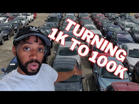 Turning $1,000 To $100,000 Part 9 - How To Flip Cars - The Next Auction Car!