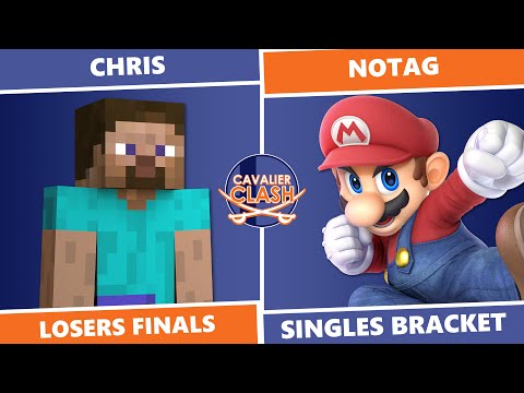 Cavalier Clash #2: Losers Finals - Chris (G&W, Steve) Vs NoTag (Mario) SSBU Singles