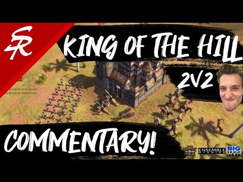 2v2 KING OF THE HILL Commentary! Age of Empires III